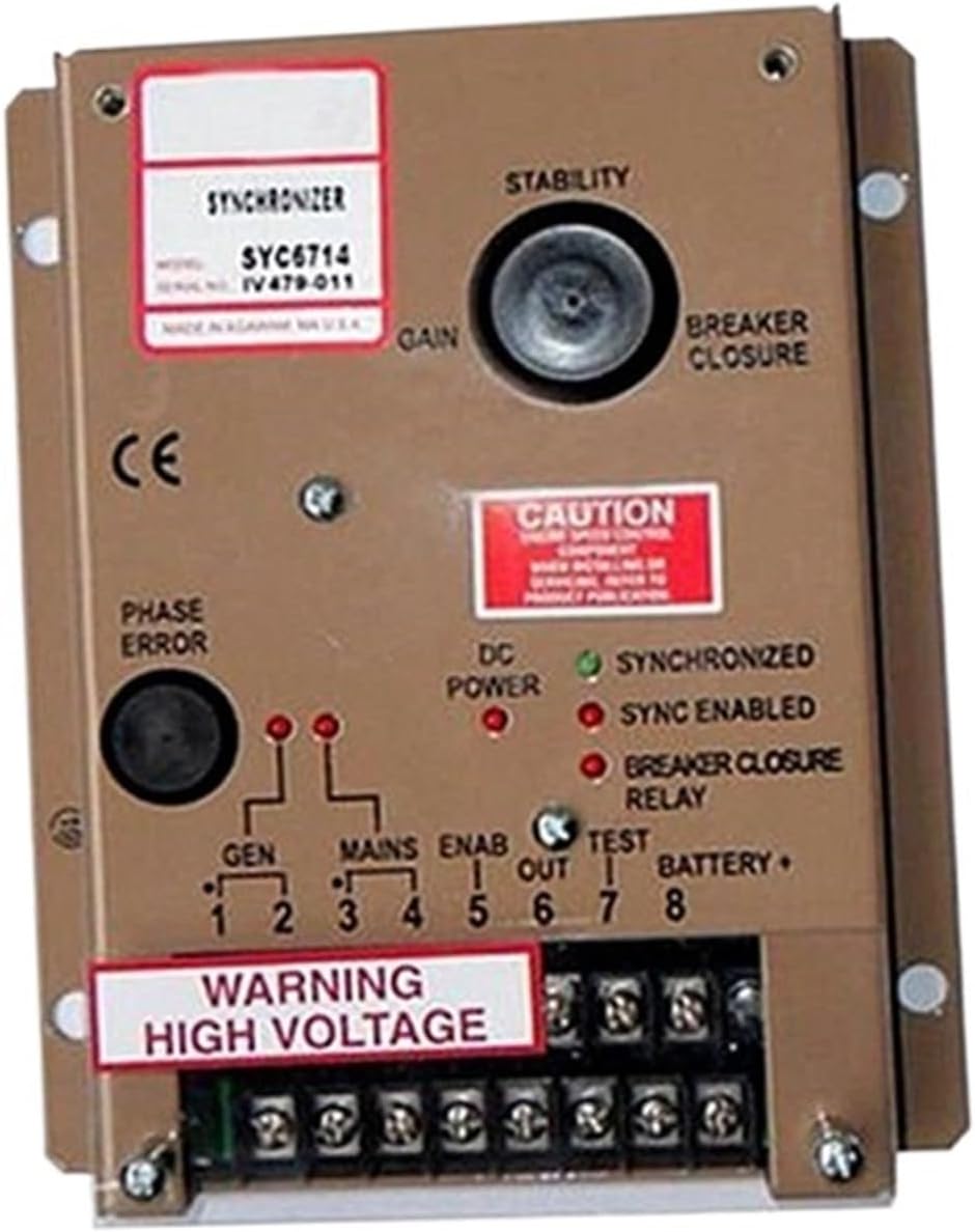 1pcs SYC6714 Speed Governor Synchronizer Control Unit Generator Electronic Controller Module