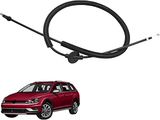 GXARTS 1Pc Rear Hood Latch Release Cable 5G0823535B Compatible With VW Golf MK7/8 Passat 2015-2021