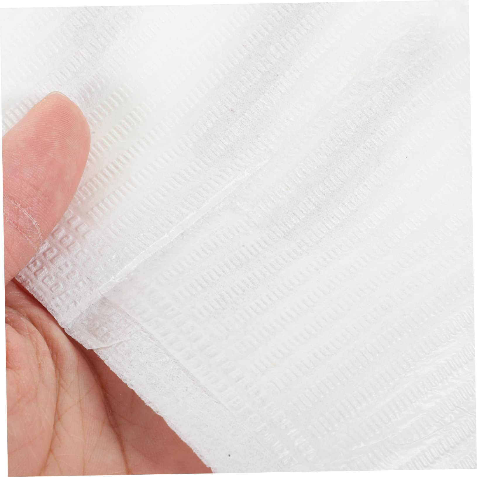 Tappetino Manicure Monouso 125 Pezzi in Polpa Bianco | Protezione del Piano, per Casa e Studi Odontoiatrici, Formato Pratico per Unghie