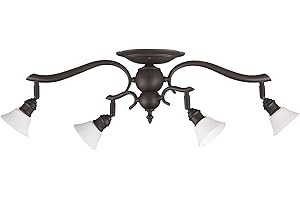 ShiningScape Canarm IT217A04ORB10 Addison 4-Light Dropped Track Lighting Stunning Brilliance for your Home