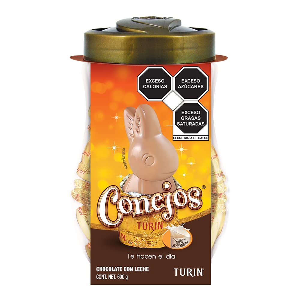 Conejos Turin Chocolates Con Leche