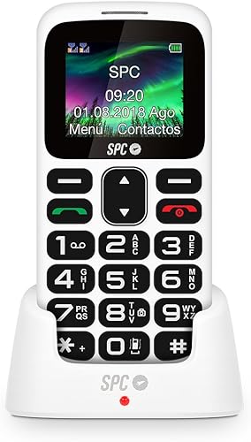 SPC Symphony telefono cellulare con lettere numeri grandi SPC Symphony telefono cellulare con lettere numeri grandi