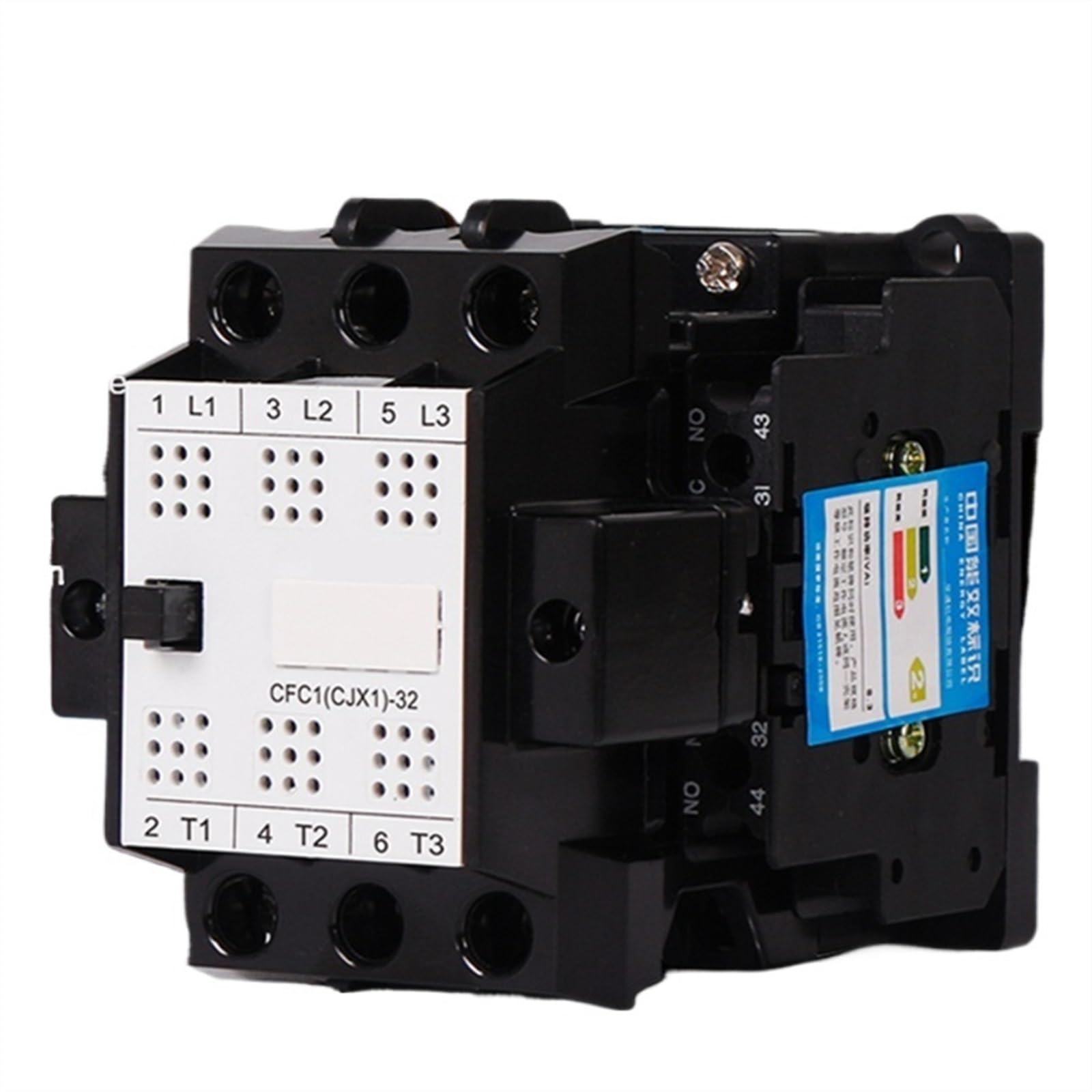 RCGKNNMUZ AC contactor CFC1-9 12 22 32 63 85/22 380V 220V 110V 32V AC contactor 50HZ/60HZ 32-22 24V(Cfc1(cjx1) 32-22 220v)
