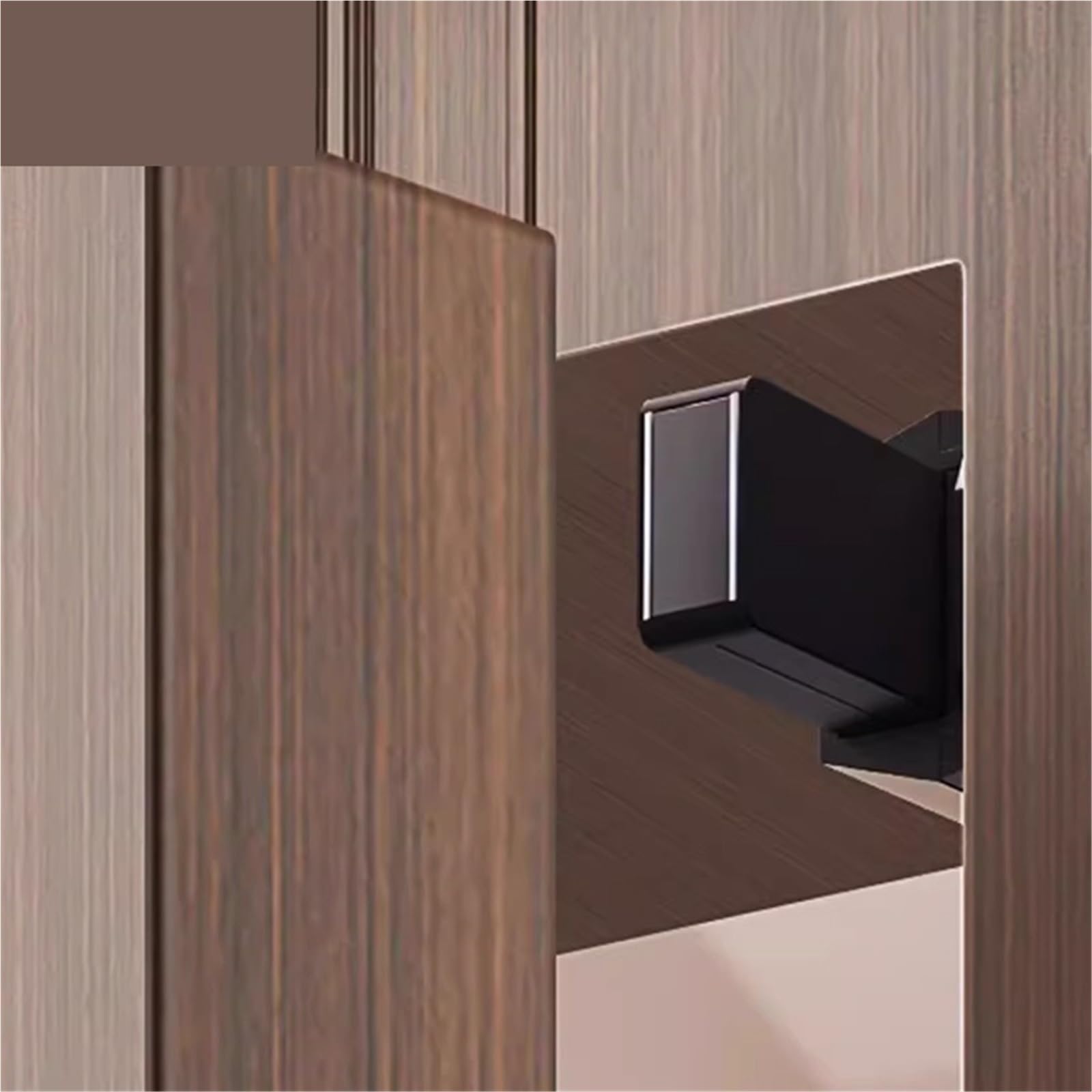 10 Uds. Imán for puerta de gabinete, topes invisibles for puertas muebles, gabinetes resistentes, tapón magnético cierre, accesorios Hardware Para Armarios Puertas(Zinc Alloy-White)