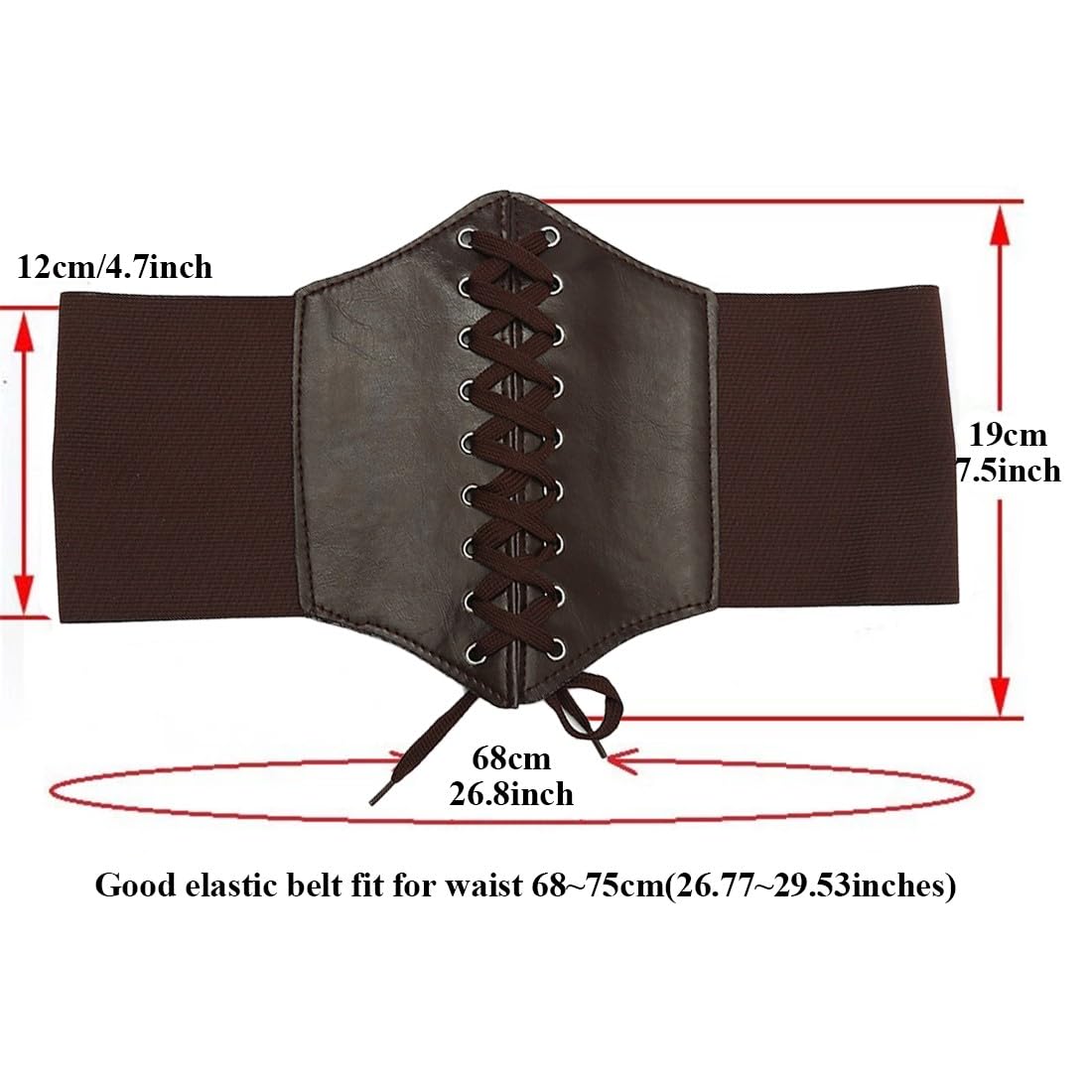 Ceinture Large Femme Pour Robe Ceinture Rétro À Boucle Extensible Pour Femmes Large Corset Élastique R Ceinture Elastique Femme