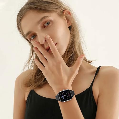 Miniatura 8 de Amzpas Correa de silicona delgada para Amazfit GTS 2 MiniGTS 2eGTS 2GTS 3GTS 4GTS 4 MiniAmazfit GTR de 1.654 in, correas deportivas ajustables de