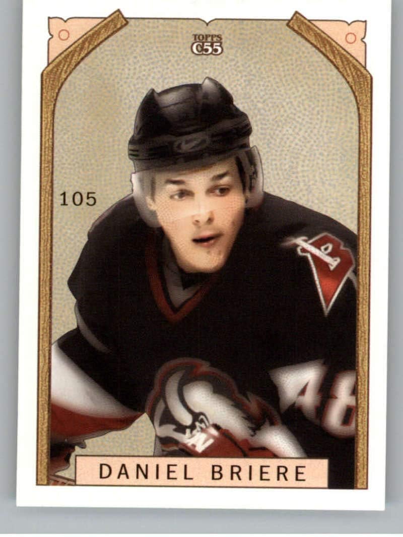 2003-04 Topps C55 Hockey Card #105 Daniel Briere Buffalo Sabres Official NHL Trading Card