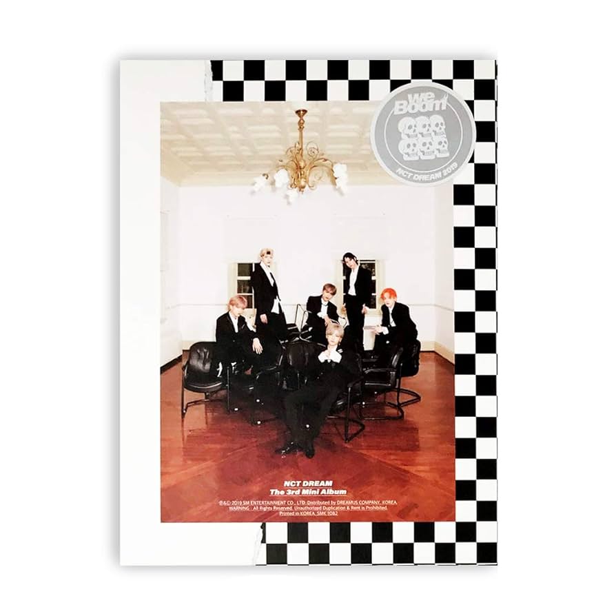 NCT DREAM 3rd Mini Album - WE BOOM CD + Booklet + Boom Card