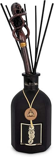 Harry Potter Death Eater - Difusor de caña premium, aroma de aceite esencial con fragancia única, decoración del hogar, esenciales para inauguración