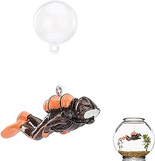 decoração aquário - decorações flutuantes aquário peixes, pequeno ornamento brinquedos peixe desenho animado para todos os tipos tanques peixes e piscina Nanyaciv