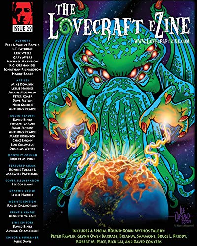 Cover of The Lovecraft eZine, #29, February 2014