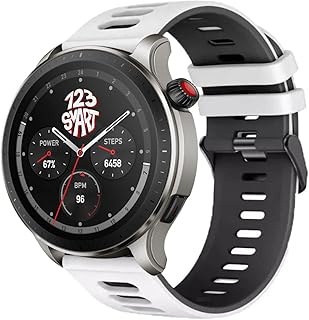 Pulseira de Silicone 22mm Esportiva e Camuflada para GTR4 GTR 4 A2166 / GTR3 / GTR 3 Pro/GTR 2 / GTR 2e / Stratos 2 2s Stratos 3