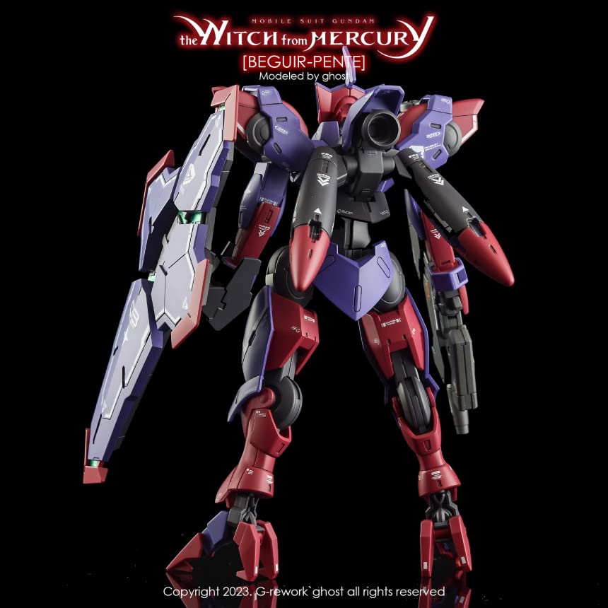 Amazon | HG ベギルペンデ AKO 蛍光 デカール 水星の魔女 1/144