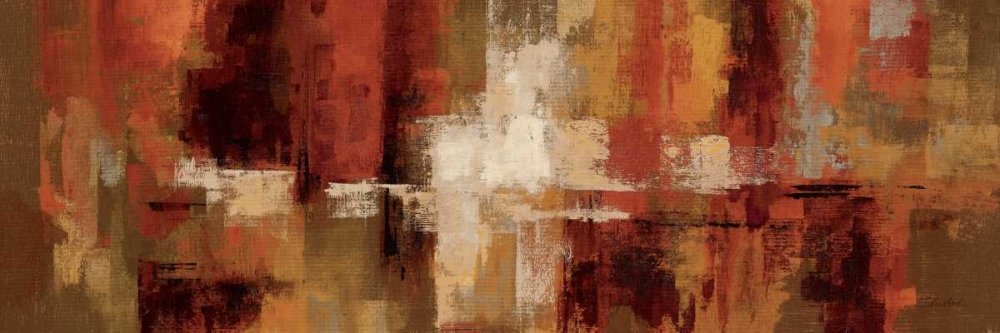 ART-PRINT-on-matte-paper-220gr- Castañuelas Cultivo Vassileva Silvia - Abstracto horizontal Imagen abstracta castañuelas castañuelas especias warmfloraltonesr Fine Art Print 15_X_47_in