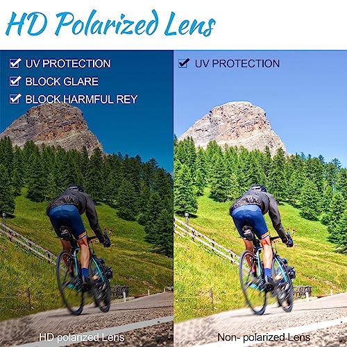 OCCI CHIARI Polarized Sports Sunglasses for Men Driving Cycling Fishing Sunglasses with UV Protection4