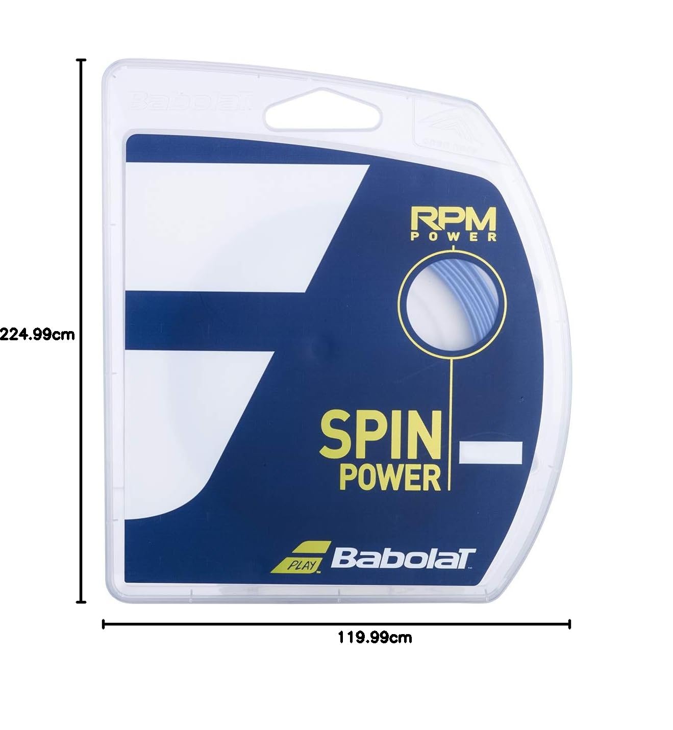 アクセサリー P Amazon | バボラ Babolat テニスガット・ストリング RPM POWER