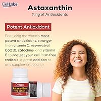 Vista 2 de AstaReal Astaxantina Softgel (4 mg x 30 cápsulas), apoya la salud de los ojos, el cerebro y la piel, mejora el sistema inmunológico y la salud