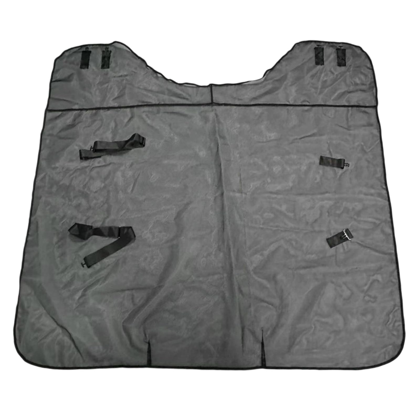 Qianly Coperta Antimosche Leggera Coperta a Rete Nero Abbigliamento per Cavalli