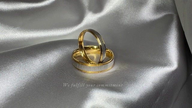WEDDING RING Special Valentine's Day Gift White By JRingStudio