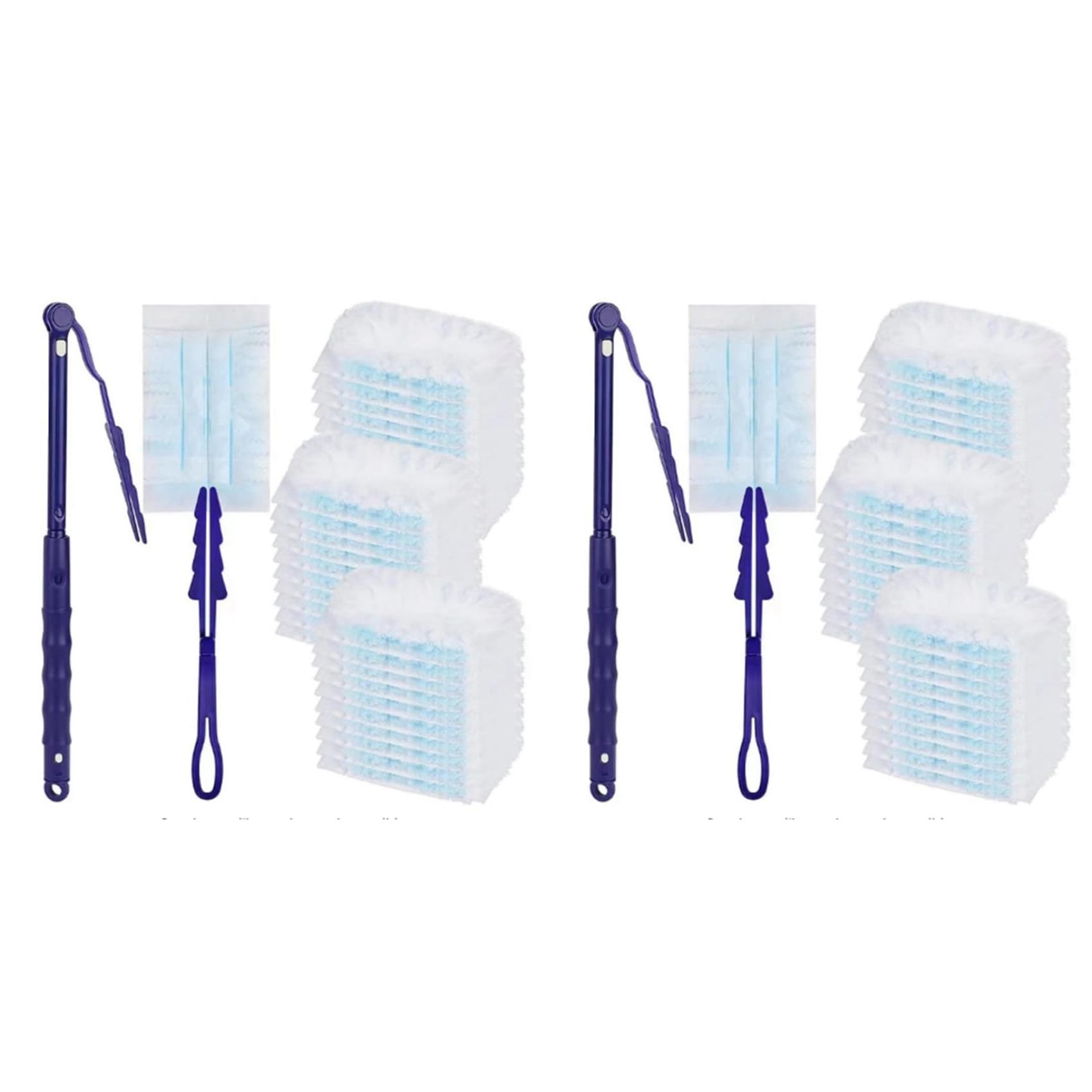 Hndhbfgrt 100X Disposable Electrostatic Dust Duster Fiber Brush Head Duster Household Cleaning Housework Dust Duster