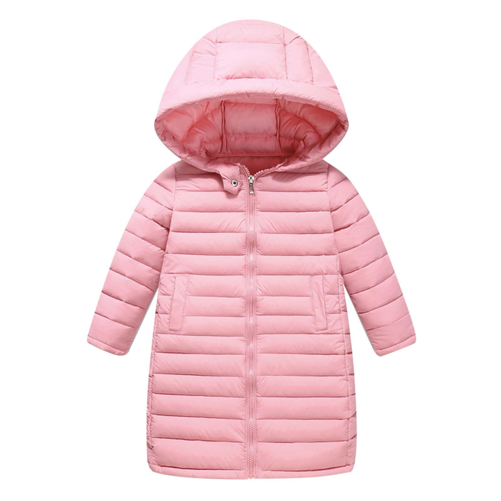 Genérico Chaqueta Niña Abrigo de Paño Elegante Invierno Botones Ropa Infantil Clásica Colegio Fiesta Boda Suave Calentito Manga Larga A8