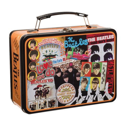 Vandor 64770 The Beatles Large Tin Tote, Multicolor
