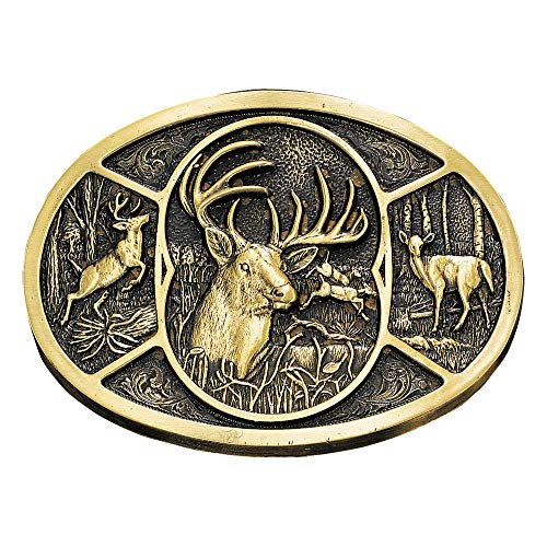 Image of Montana Silversmiths Outdoor Wildlife Series Attitude Western Belt Buckle