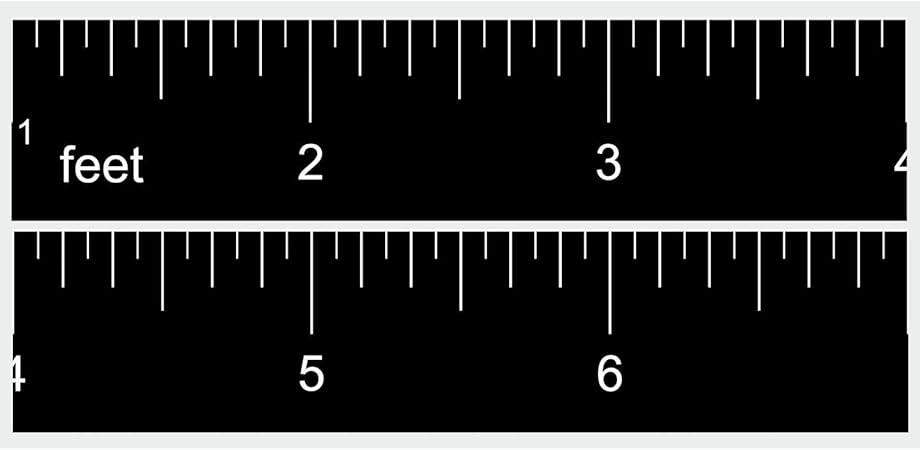 roommates rmk4022gc growth chart chalk ruler peel and stick giant wall decal amazon com
