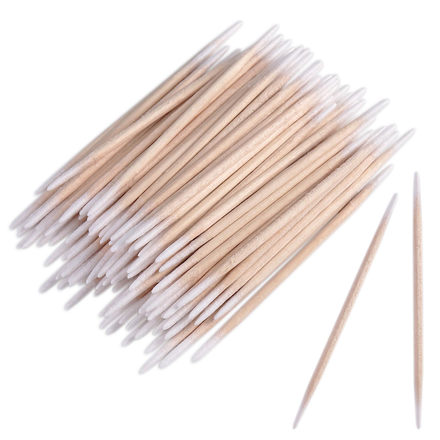 FSpronail 200pcs Pointed Tip Cotton Swabs - cotton balls and swabs | Mubboo