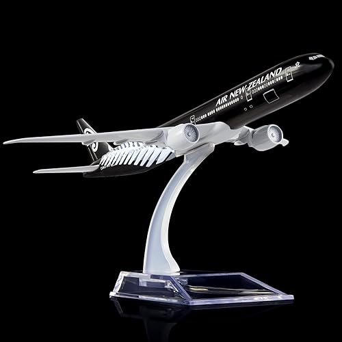 Miniatura 6 de 24-Hours La Nueva Zelanda B777 Aleación Metal Modelo Avión Niño Regalo de Cumpleaños Modelos Avión Regalo de Navidad 1:400