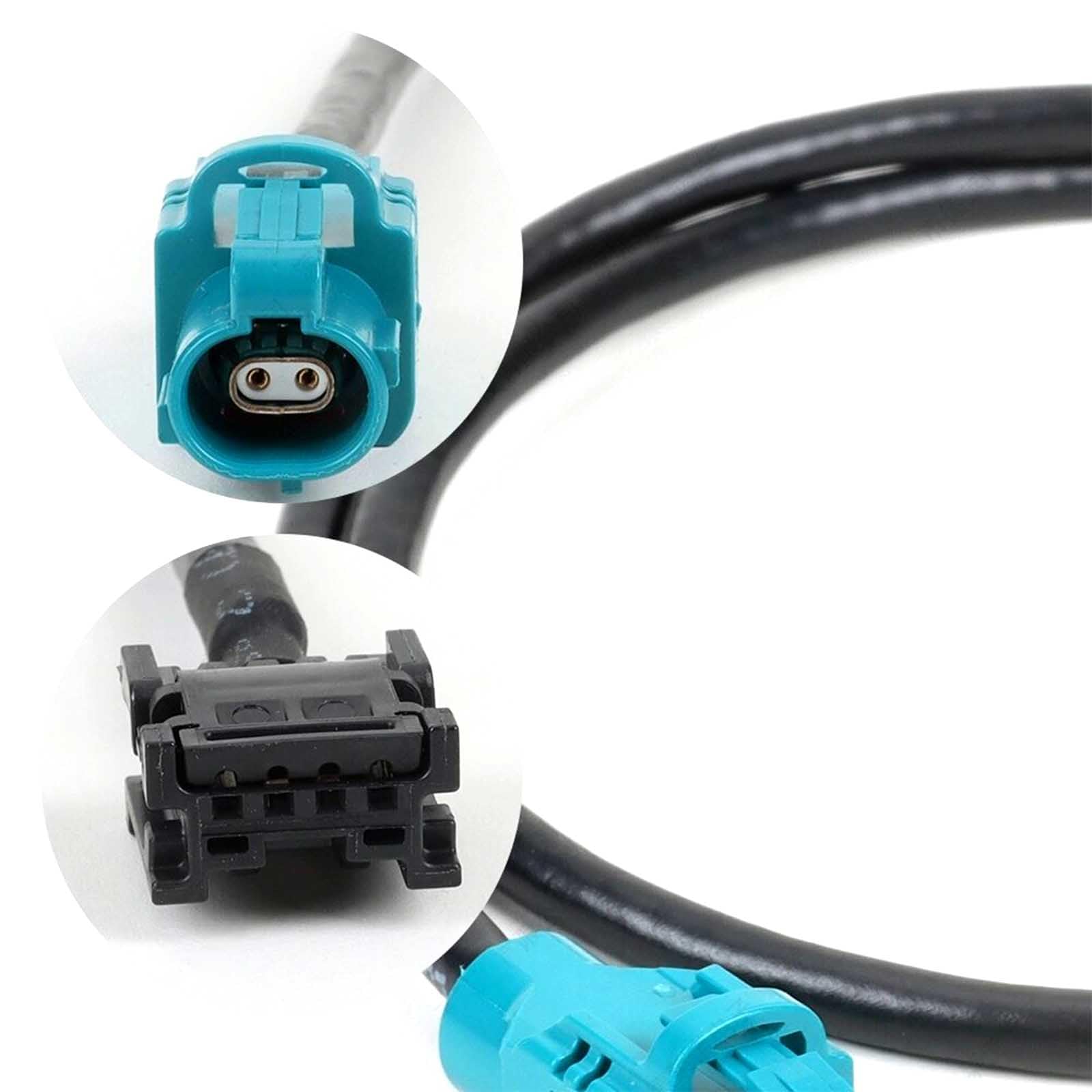 keisnoaja HMTD E6K10A-1CAZ5-Z to Molex 34791-0040 Ethernet Test Cable 1 Meter Compatible with Rosenberger