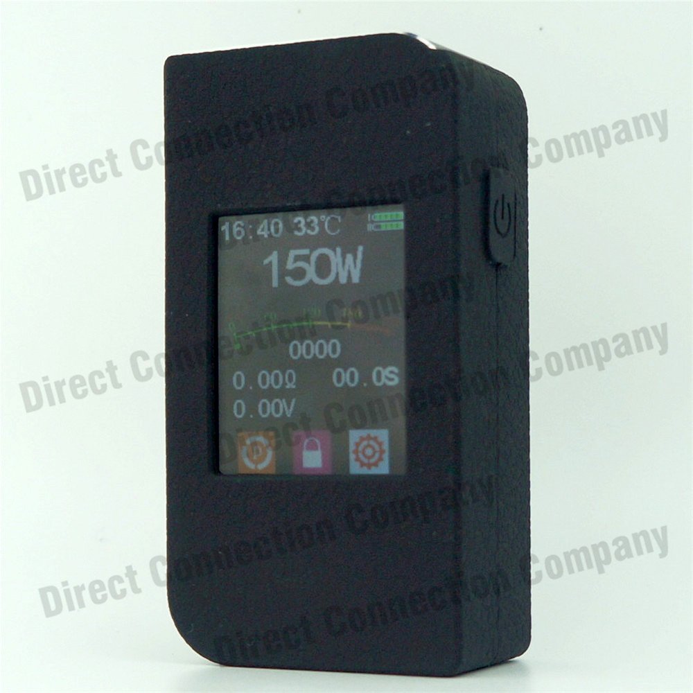 Silicone Case for SIGELEI T150 Touch Screen 150W TC Skin Sleeve Cover Wrap (Black)