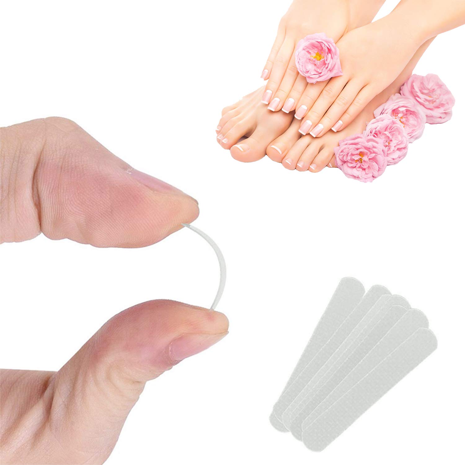 Buy Ingrown Toenail Pedicure Tool 10pcs/bottle Straightening Clip