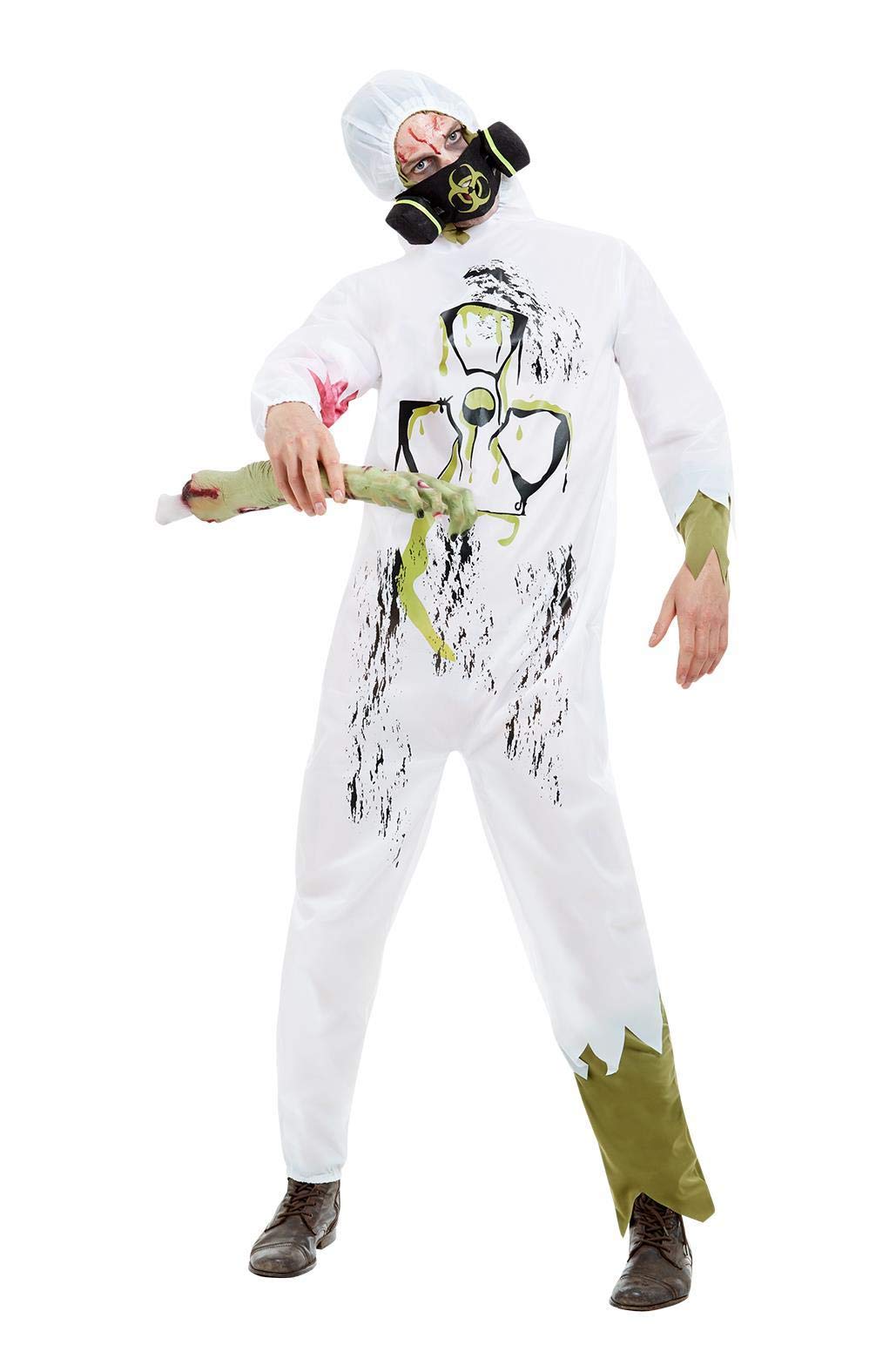 Smiffys Biohazard Suit, Multi-Colour, Medium, 61013M