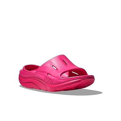 Hoka Ora Recovery Slide 3 Shoes Pink Yarrow/Pink Yarrow