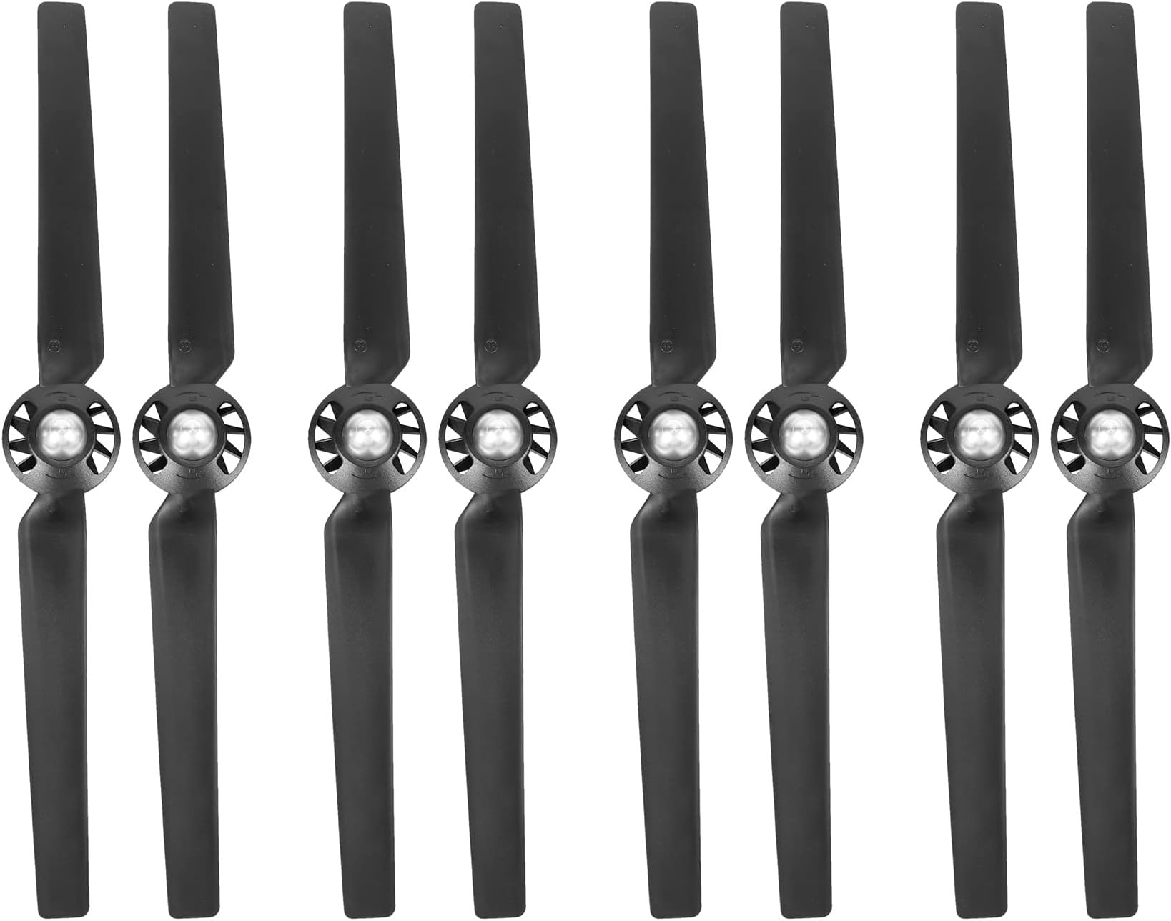 8Pcs Propeller for Yuneec Q500 Typhoon 4K Camera Drone Spare Parts Quick Release Self Locking Props Replacement Blade(Black)