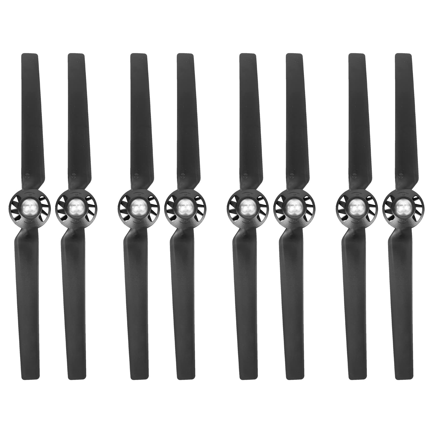 Eliche di ricambio per drone Yuneec Q500 Typhoon 4K, 8 pezzi, a sgancio rapido, autobloccanti, di ricambio (nero)