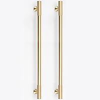 Vista 21 de RZDEAL 4 piezas de tiradores de gabinete sólidos de latón gabinete tiradores de cajón cómoda Pomos dorados manijas modernas