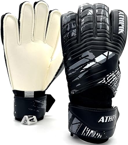 Guantes de portero con protección de dedos profesionales, agarre fuerte para los salvamentos más duros, protección para prevenir lesiones,