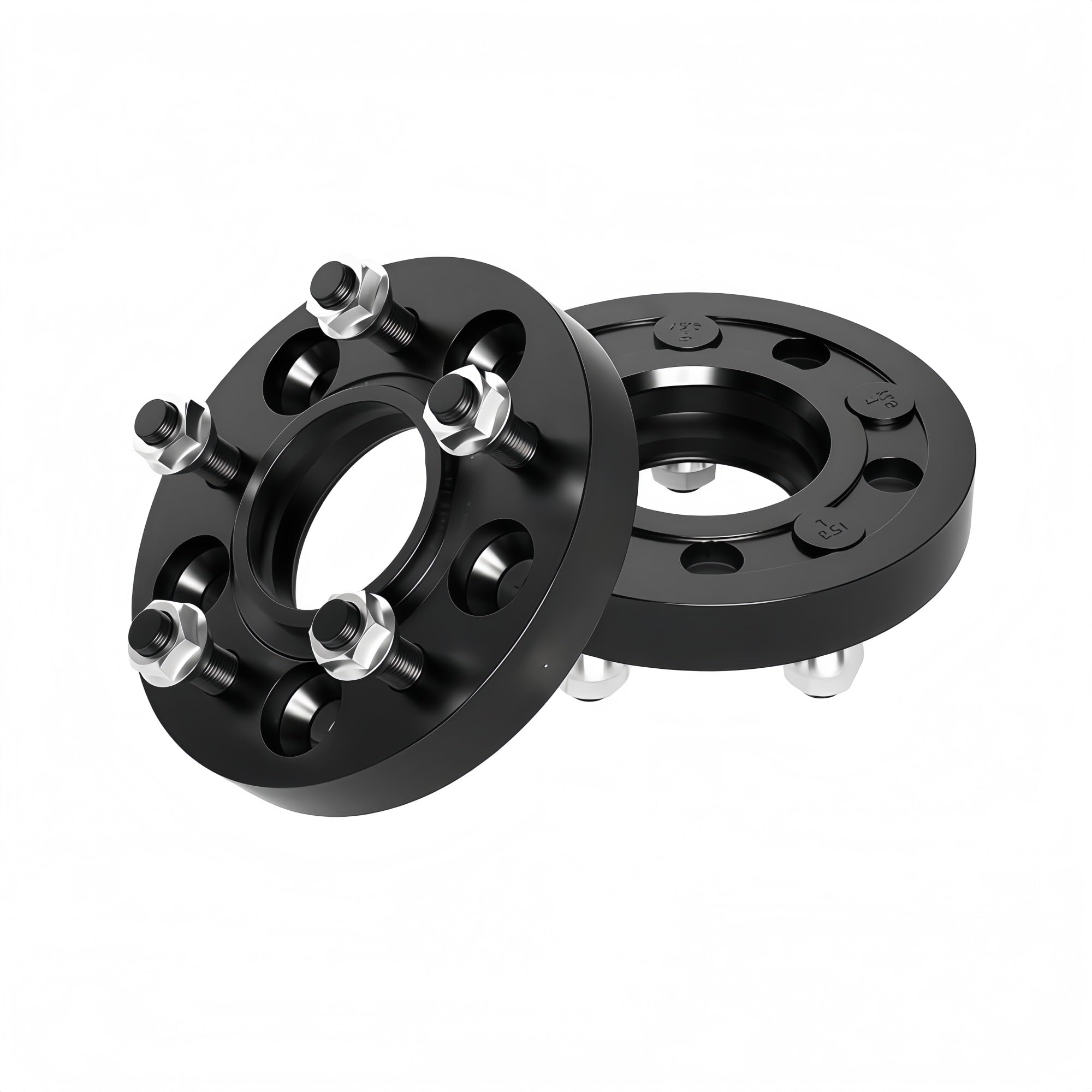Universal Rim Spacers 5x112 66.6/5x120 72.6 14x1.25 Hub wheel spacer For BMW 2008-2025 7Series F01/G11/G70(2pcs 15mm)