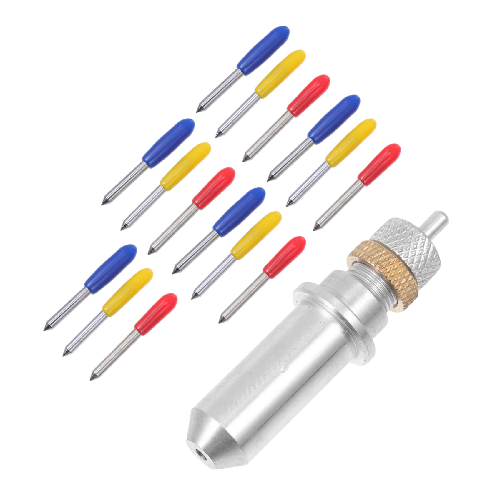 HAPINARY 1set Tungsten Cutting Blades for Vinyl Cutter Replacement Lettering Cutters High Precision Blades for Clean Cuts Compatible Computer Lettering Machines Easy to Use and