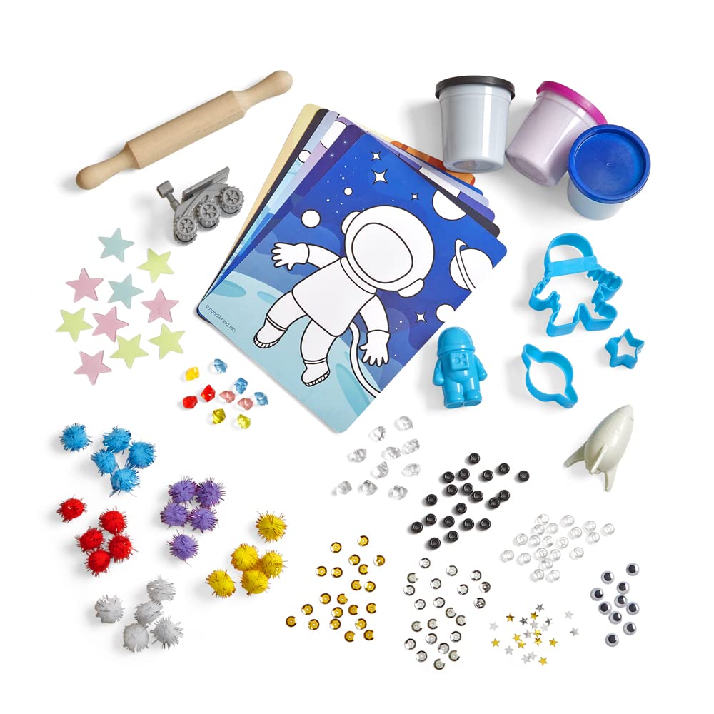 Learning Resources Kit di attività sensoriali Meraviglie dello Spazio, Componenti da Gioco sfusi, Giocattoli sensoriali per Il Gioco sensoriale, Giocattoli per la motricità fine, Montessori, 3+