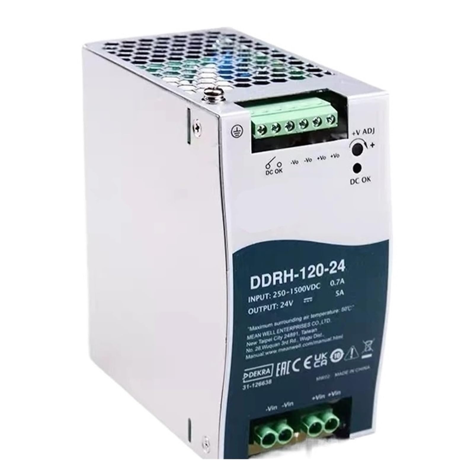 DDRH-120-48 Convertisseur CC-CC Alimentation 120 W 150-1500 Vcc