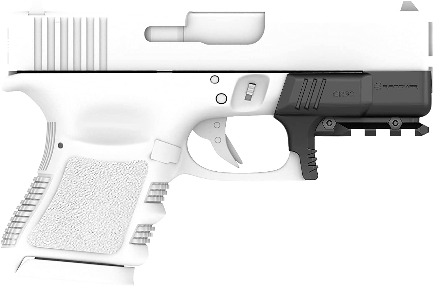 HiLight Recover GR26 Rail Adapter for The Glock 26 and 27 Without Picatinny Black