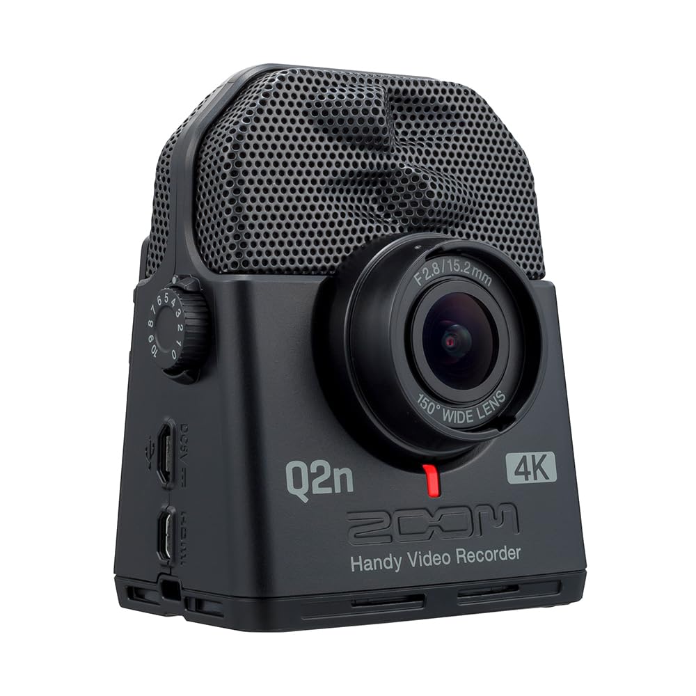 Amazon.co.jp: ZOOM ズーム Q2n-4K 音楽用 4Kビデオカメラ 小型