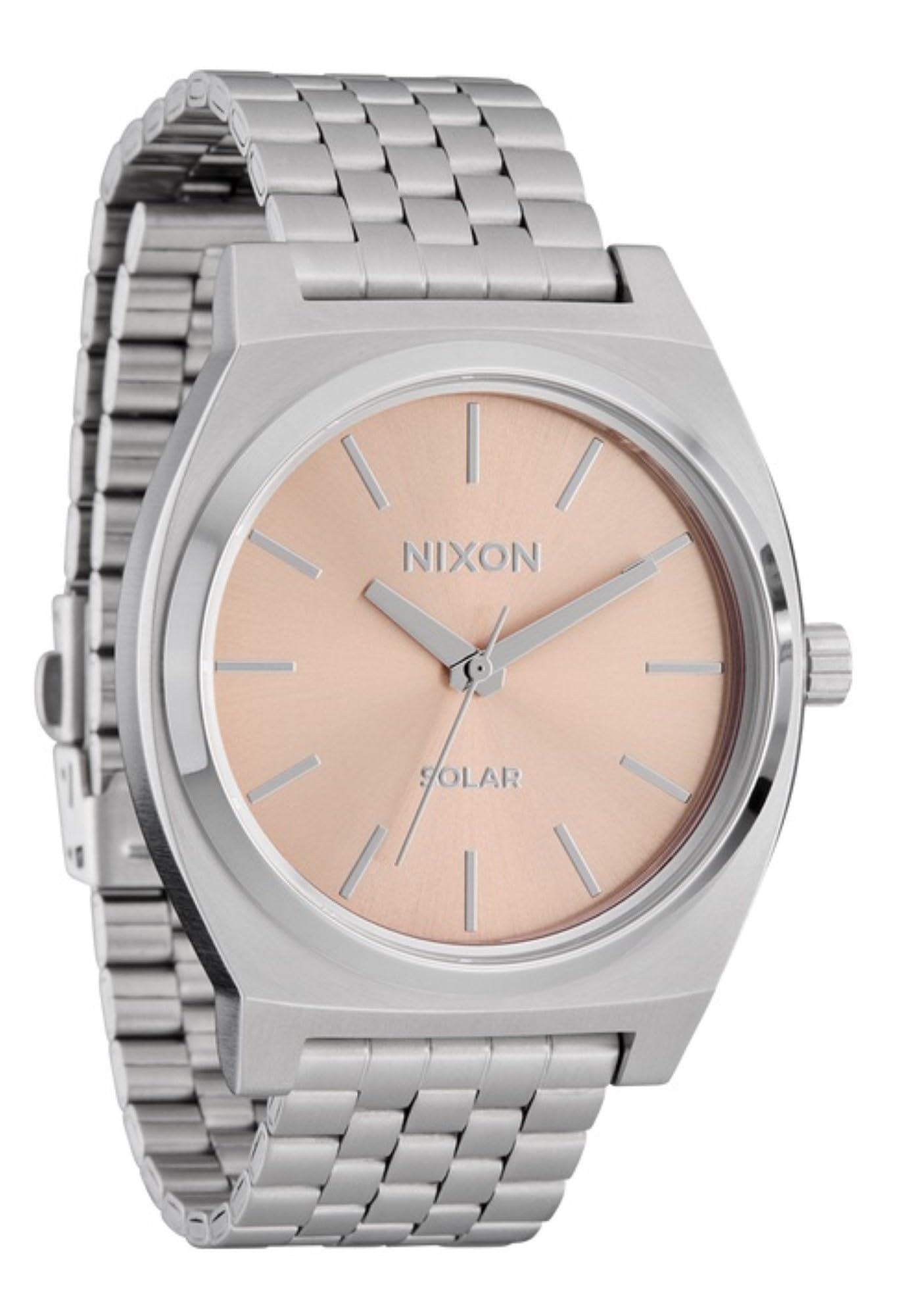Nixon A1369-5332-00 Men's Analogue Watch with Stainless Steel Strap, Silver
