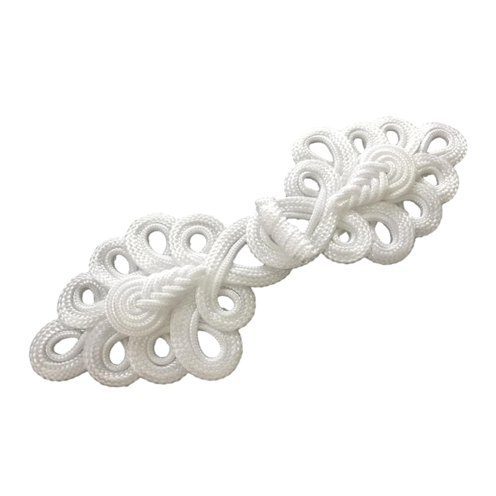 24 Bottoni A Forma Di Rana Con Nodo Cinese - Nero, Per Cheongsam, Costumi, Decorazione - Foto 4