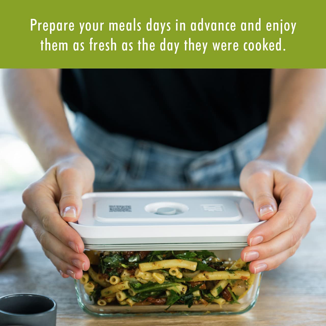 ZWILLING Fresh & Save Vacuum Sealer, 2pc, Medium, Food Storage