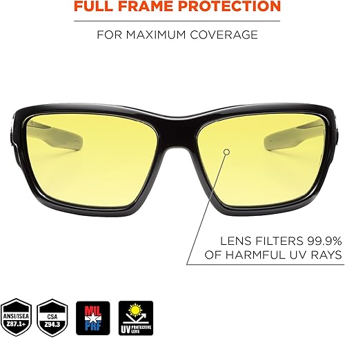 Miniatura 2 de Ergodyne Gafas de seguridad Skullerz BALDR, ANSI z87.1