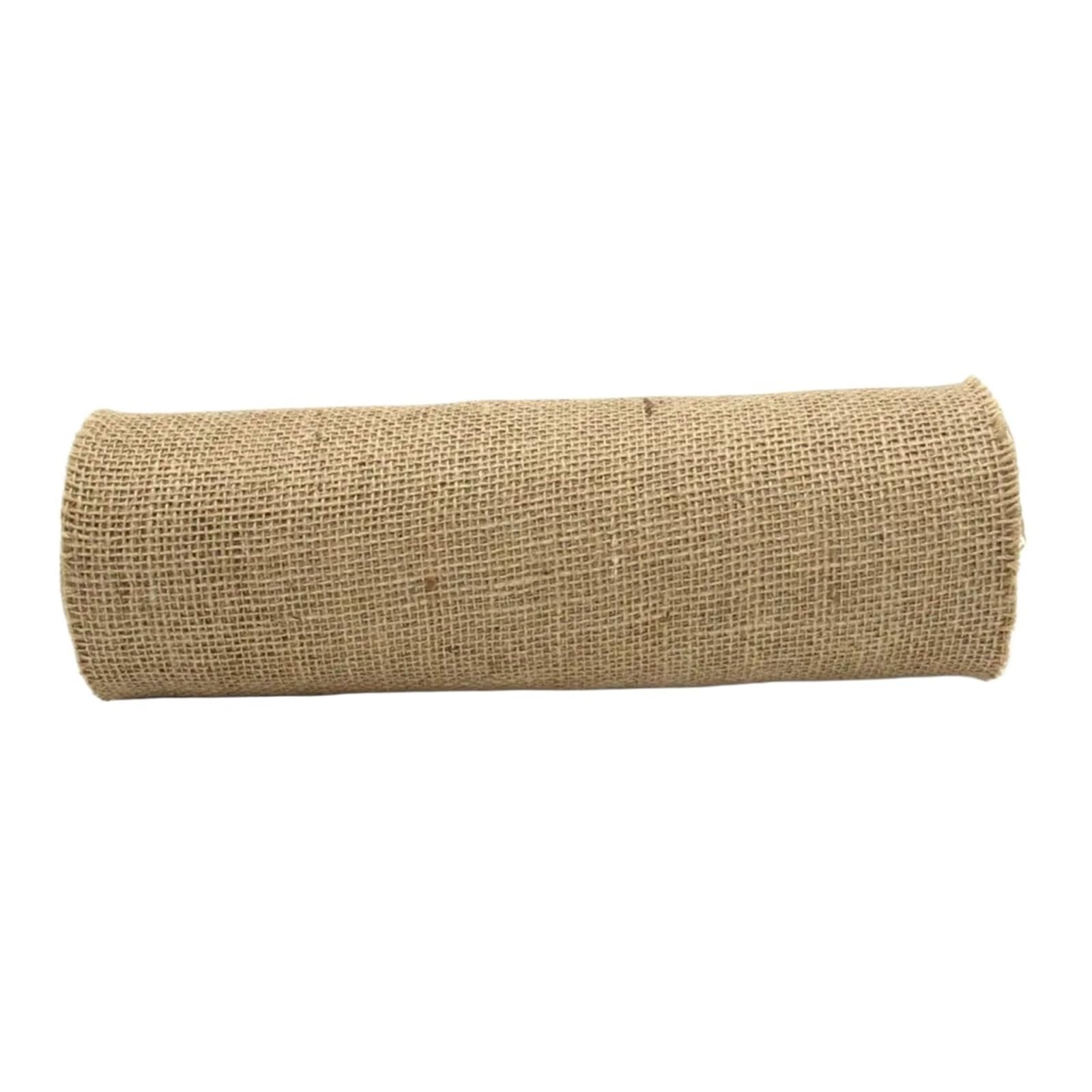 Goxqit One Color 2 Pcs 10.0M*30Cm Jute Burlap Hessian, Wedding Belt Craft Roll For Diy Home Decoration Gift Supplies For Arts Crafts